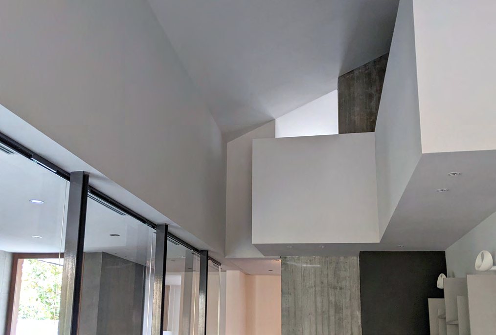 Casa privata Z Rovigo con opere a secco e illuminotecnica integrata